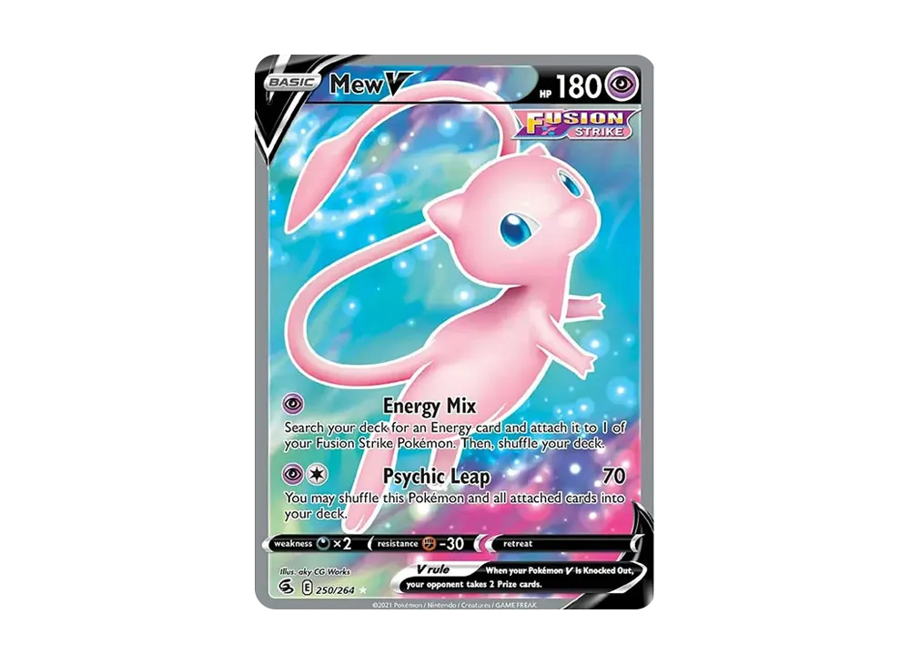 ミュウV SR[S8 105/100](拡張パック「フュージョンアーツ」)の新品