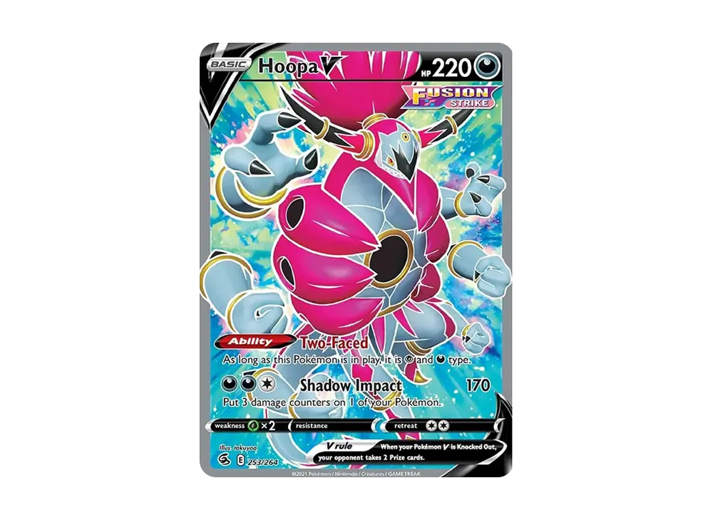 フーパV UR [253/264]【英語版】(ソード&シールド「フュージョンストライク」)