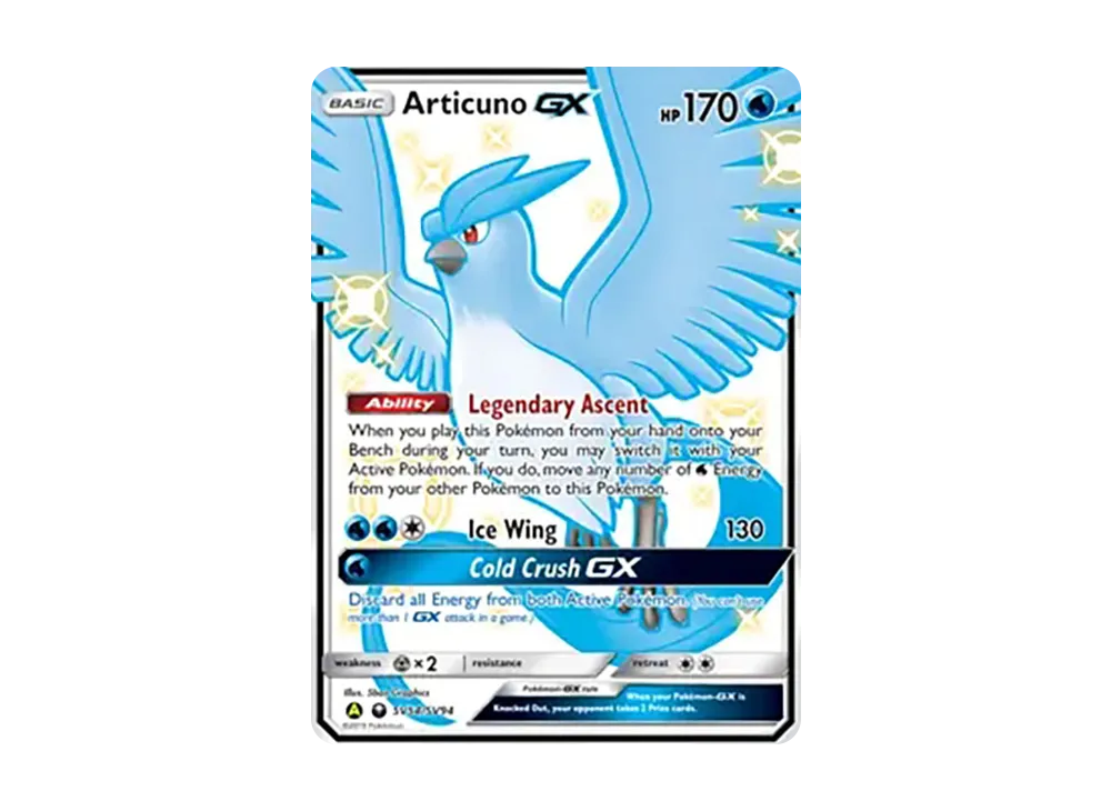 Articuno GX SUR [SV54/SV94](Sun & Moon "Hidden Fates")
