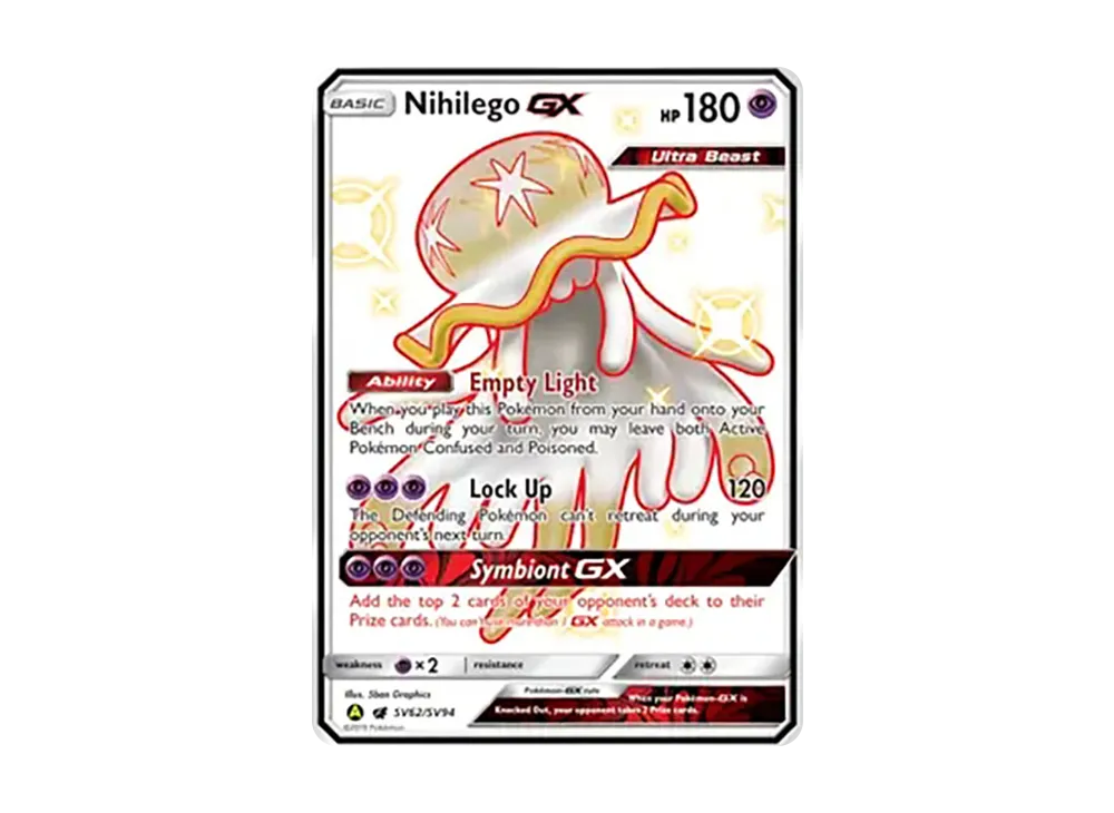 Nihilego GX SUR [SV62/SV94](Sun & Moon "Hidden Fates")