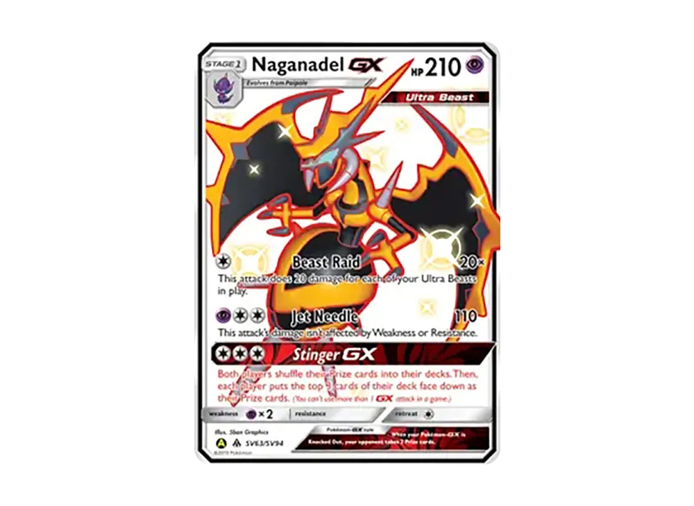 Naganadel GX SUR [SV63/SV94](Sun & Moon "Hidden Fates")