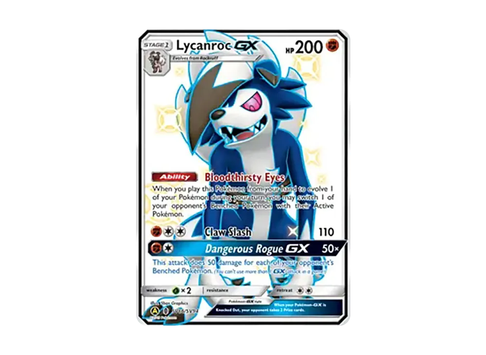 Lycanroc GX SUR [SV66/SV94](Sun & Moon "Hidden Fates")
