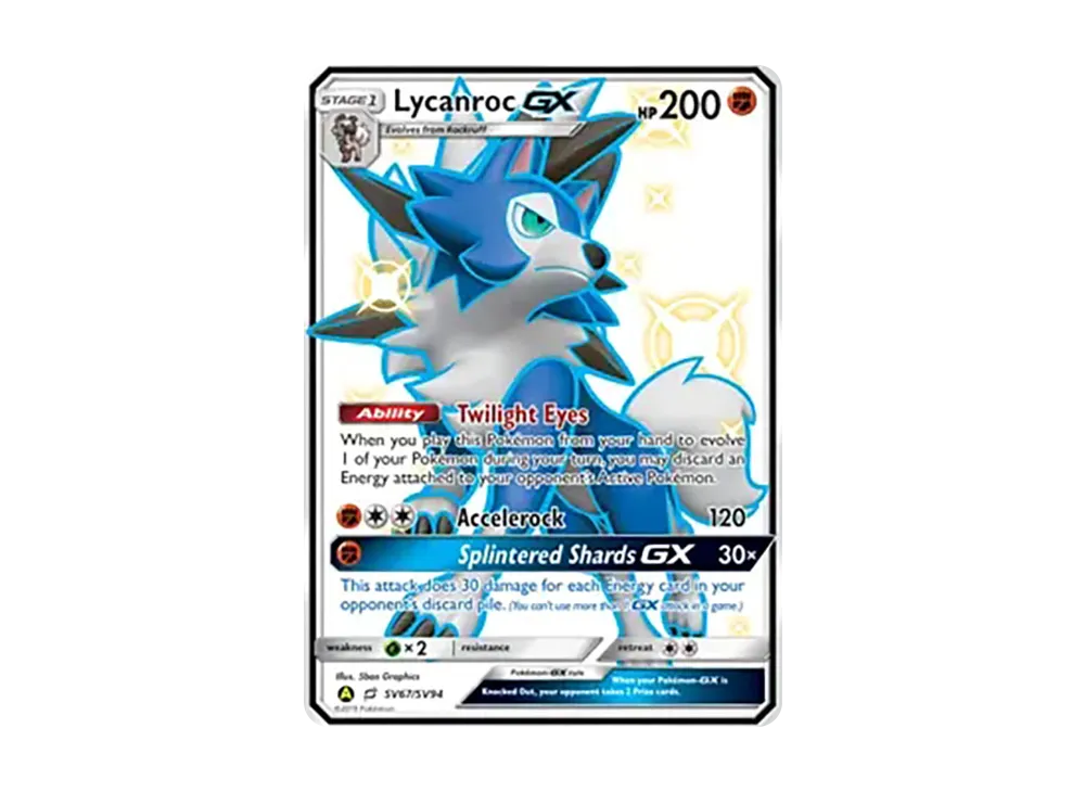 Lycanroc GX SUR [SV67/SV94](Sun & Moon "Hidden Fates")