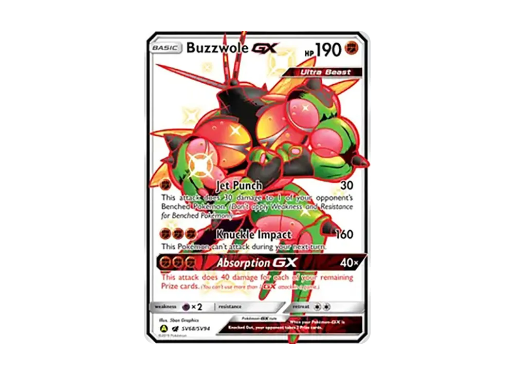 Buzzwole GX SUR [SV68/SV94](Sun & Moon "Hidden Fates")