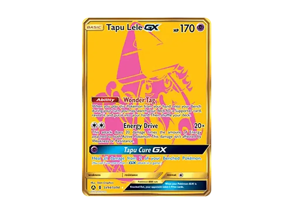 Tapu Lele GX HR [SV94/SV94](Sun & Moon "Hidden Fates")
