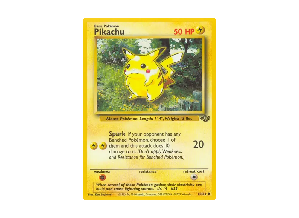 Pikachu C [60/64][EN](Base "Jungle")