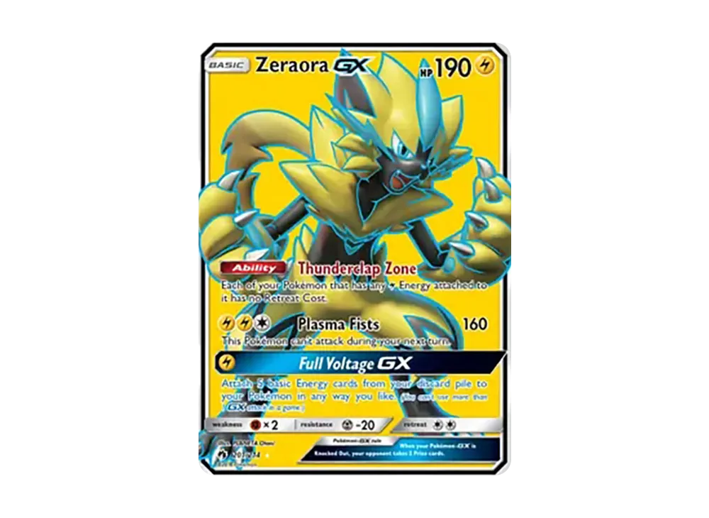 Zeraora GX UR [201/214](Sun & Moon "Lost Thunder")