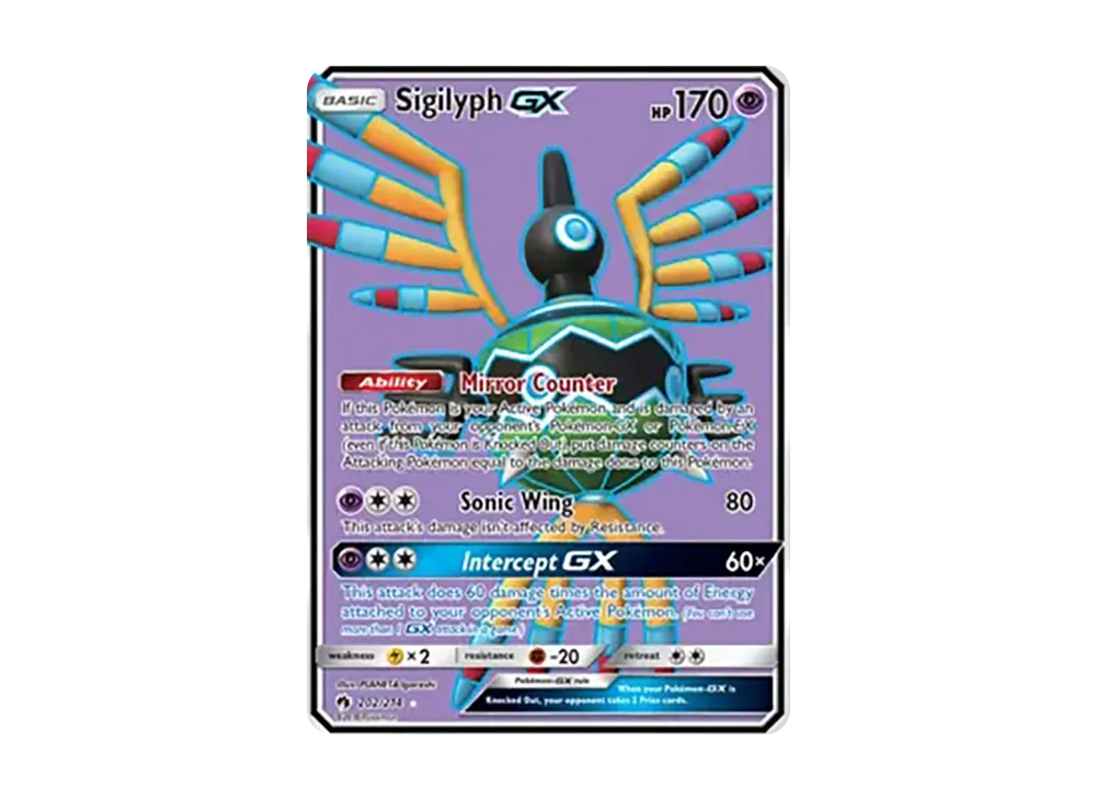 Sigilyph GX UR [202/214](Sun & Moon "Lost Thunder")
