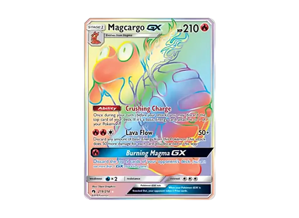 熔岩蝸牛GX RR [218/214]【英文版】(太陽&月亮「失落雷霆」)