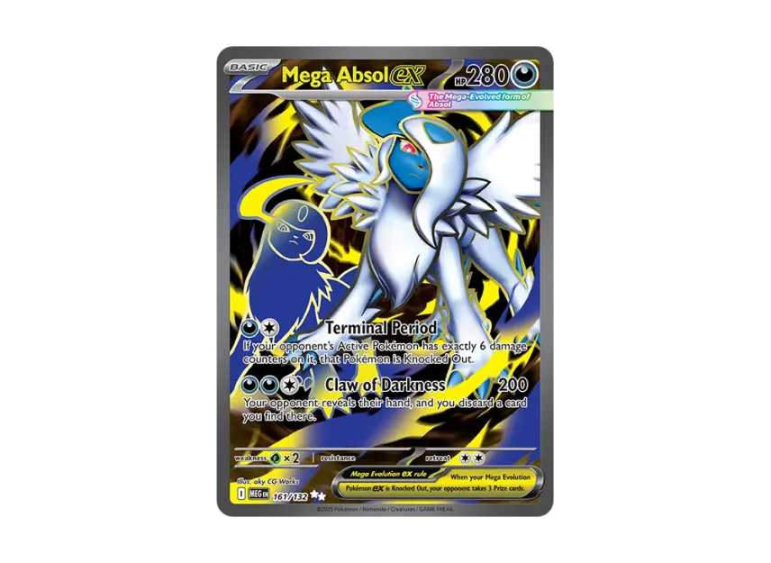 mega absol pokemon card MEGA ABSOL Z pokemon card! #pokemon #pokemonza #pokemontcg #pokemontrainer #pokefun #pokemoncommunity #absol #megaevolution #megaabsol #pokemonz #procreate #illustration #angel #cat