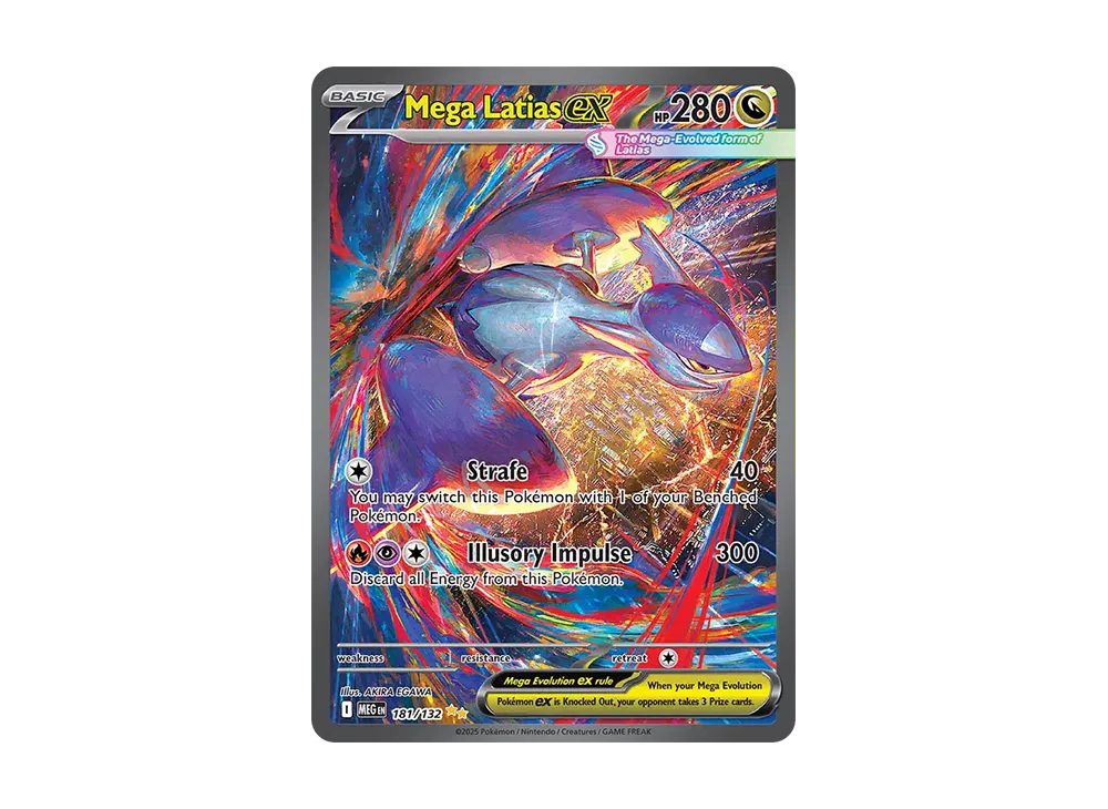 Mega Latias ex SIR [MEG 181/132][EN](Mega Evolution) | SNKRDUNK