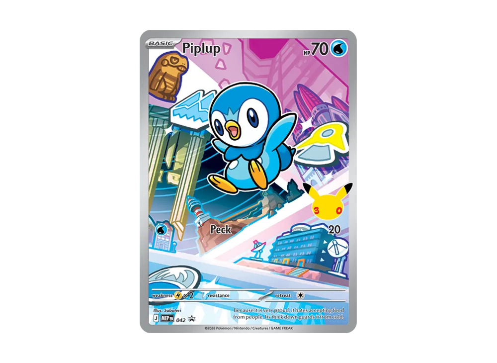 ポッチャマ P [MEP EN 042]【英語版】(メガエボリューション「ファーストパートナー イラストレーション コレクション セット シリーズ1」)