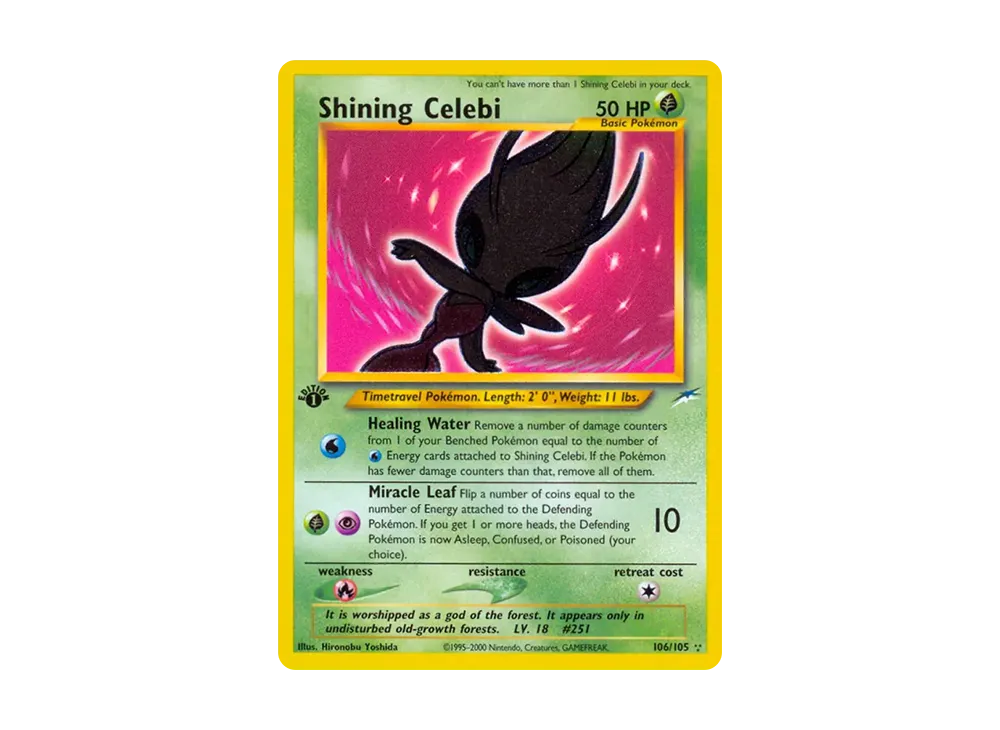 Shining Celebi :1ED [106/105][EN](Neo Series 