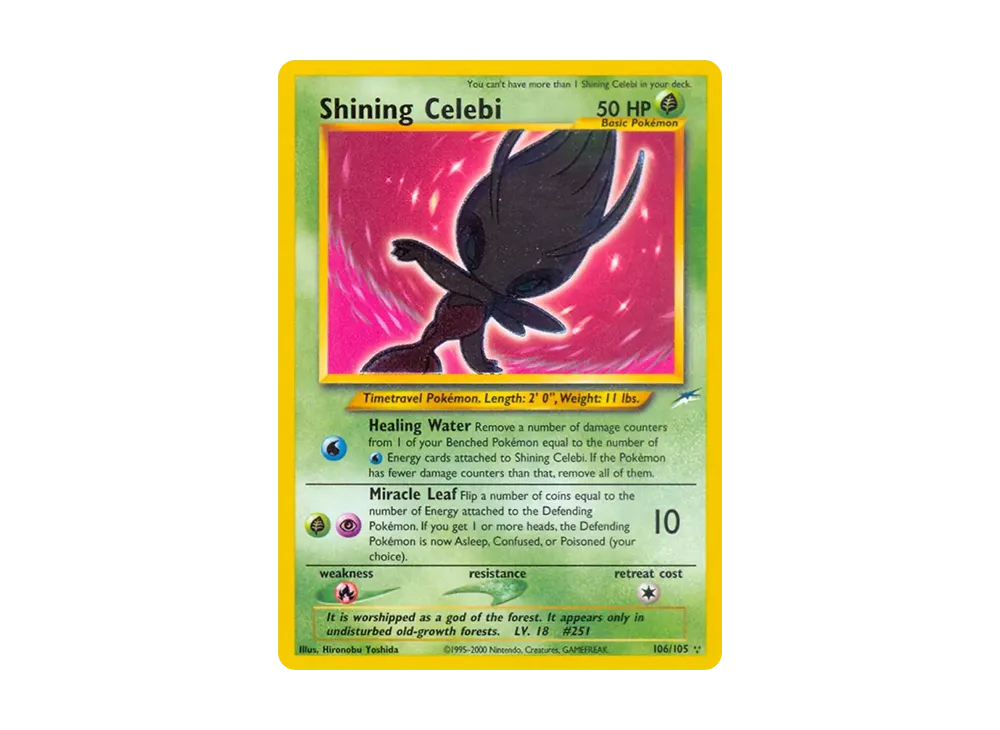 Shining Celebi [106/105][EN](Neo Series 