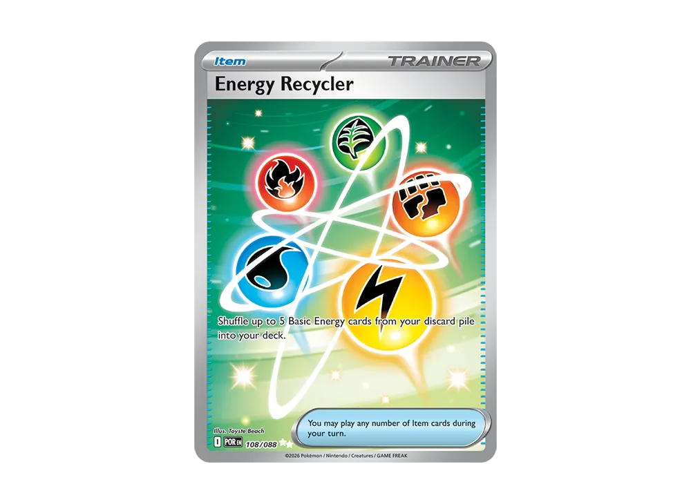 energy recycler pokemon card Pokemon Sun & Moon Guardians Rising Card: ENERGY RECYCLER - 123/145