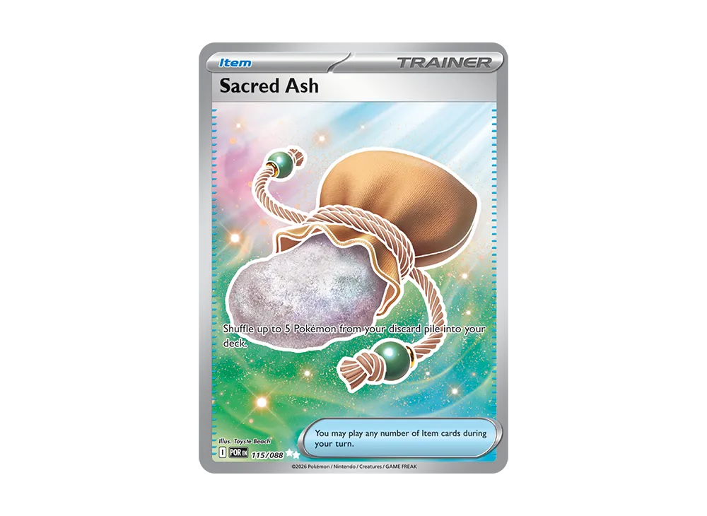 sacred ash pokemon card Sacred Ash - 102/080 main image 0