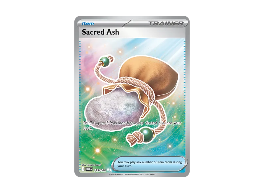 sacred ash pokemon card Sacred Ash (Full Art)