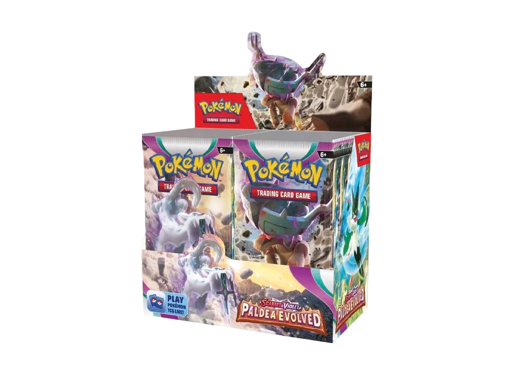 ポケモンカードゲーム 【英語版】 スカーレット&バイオレット パルデアエボルブド ブースターディスプレイボックス