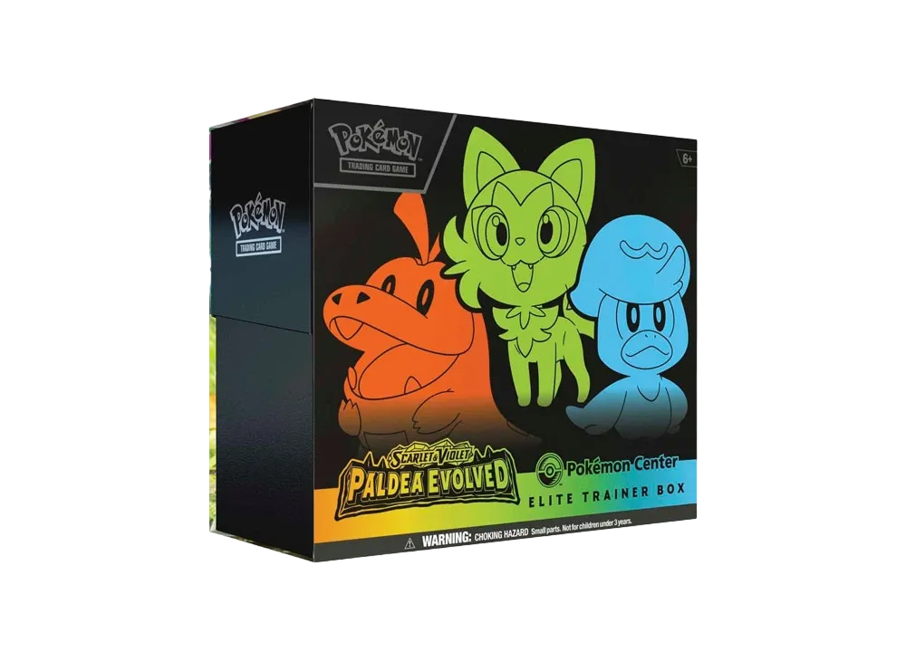 ポケモンカードゲーム 【英語版】 スカーレット&バイオレット パルデアエボルブド ポケモンセンター エリートトレーナーボックス