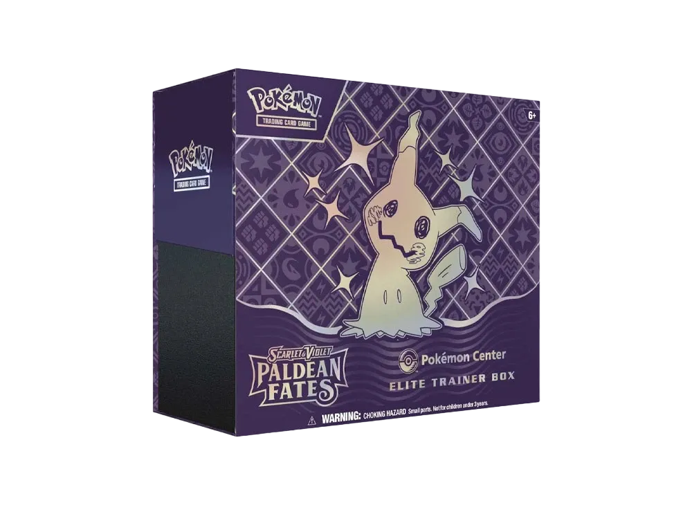 ポケモンカードゲーム 【英語版】 スカーレット&バイオレット パルデアンフェイツ ポケモンセンター エリートトレーナーボックス