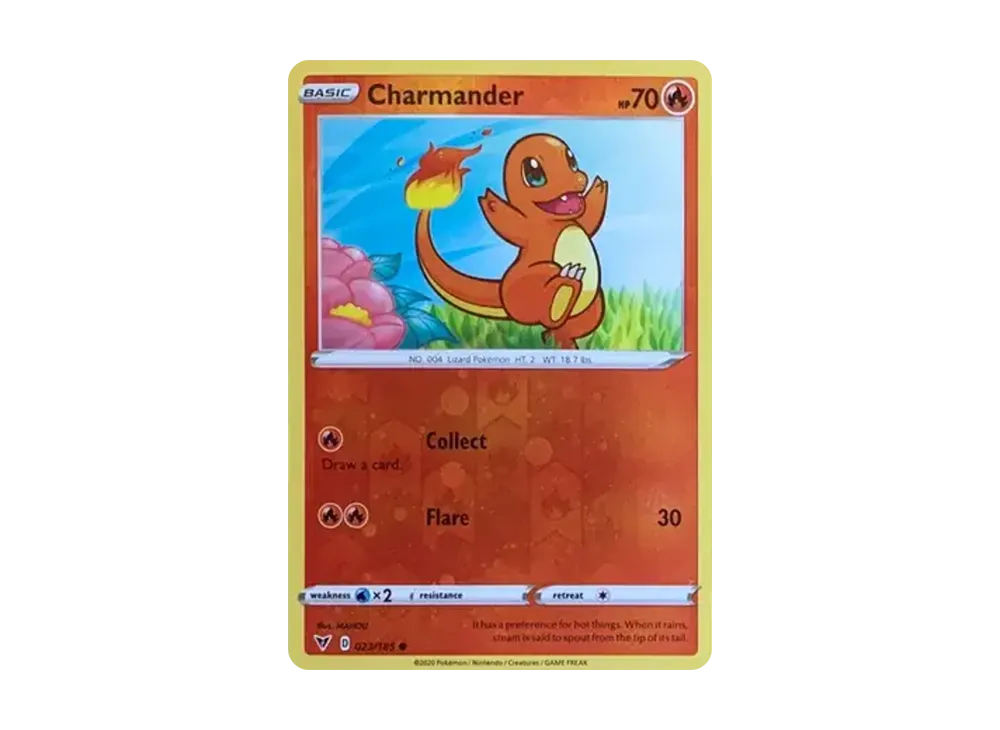 ヒトカゲ C :リバースホロ [023/185]【英語版】(プロモーションカード