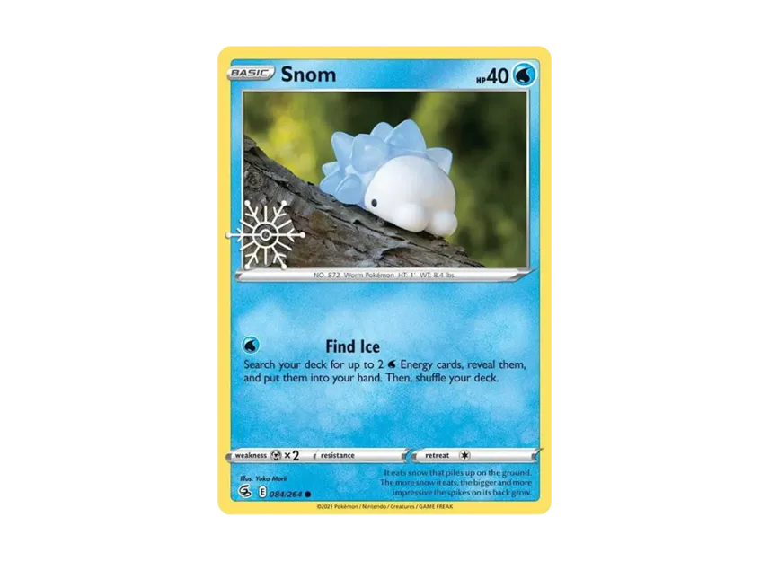 all snom pokemon cards 063/202 | Common Reverse Holo Card TCG Sword & Sh Placeholder Image Provided Snom Cards | Dex -