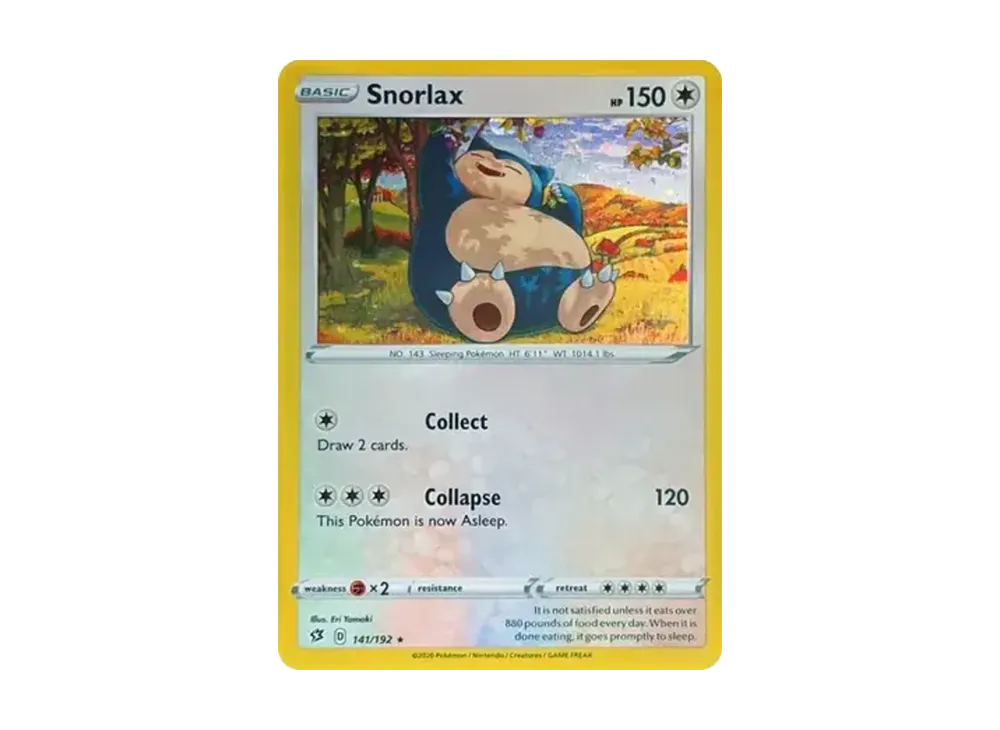 Snorlax R :Holo [141/192](Promotional Card)