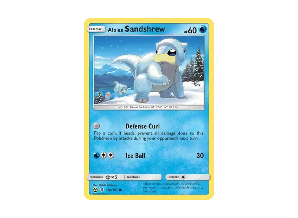 Alolan Sandshrew C [19a/145](Promotional Card)