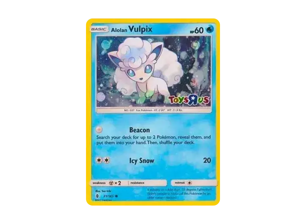 Alolan Vulpix C [21/145](Promotional Card) | SNKRDUNK