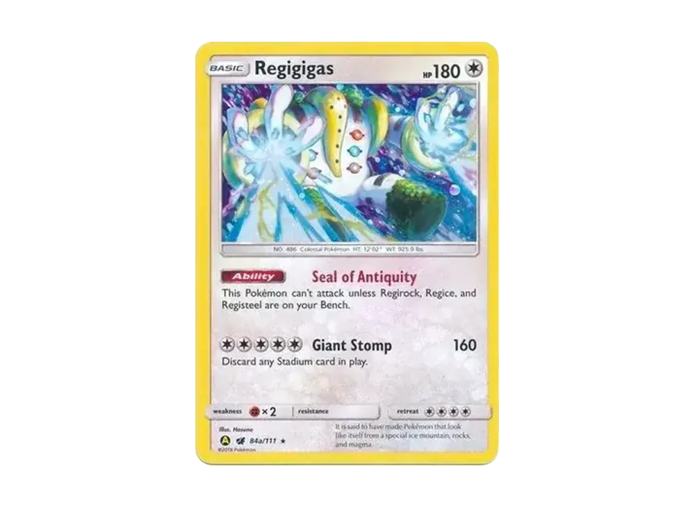 Regigigas R [84a/111](Promotional Card)
