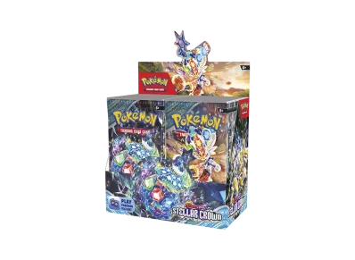ポケモンカードゲーム【英語版】スカーレット&バイオレット ステラクラウン ブースターディスプレイ ボックス