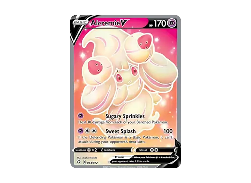 マホイップV UR [064/072]【英語版】(ソード&シールド「シャイニングフェイツ」)