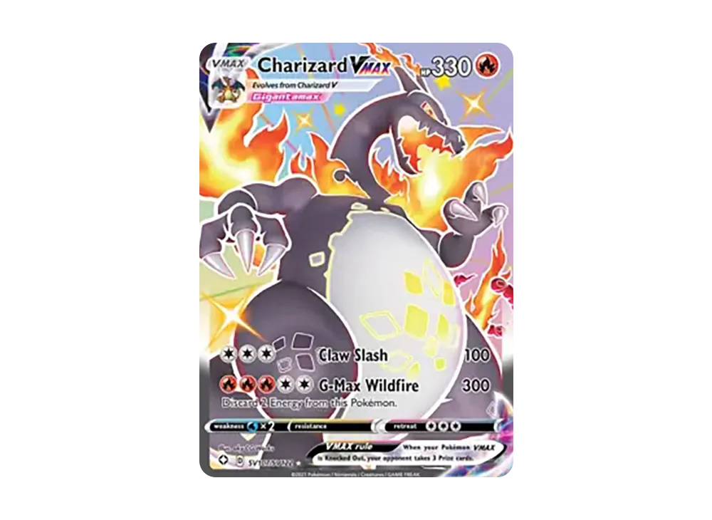 高騰中　海外版　リザードン　VMAX 3枚 ポケモン - リザードンvmax 英語版 海外版 3の通販 by よっしー