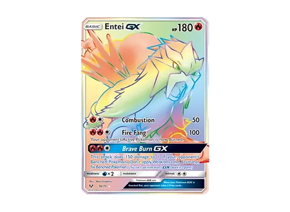 エンテイGX RR [074/073]【英文版】(太陽&月亮「シャイニングレジェンズ」)