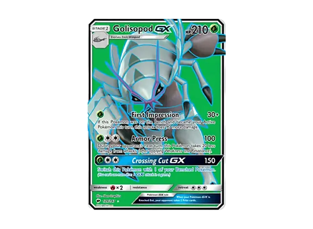 Golisopod GX UR [129/147](Sun & Moon "Burning Shadows")