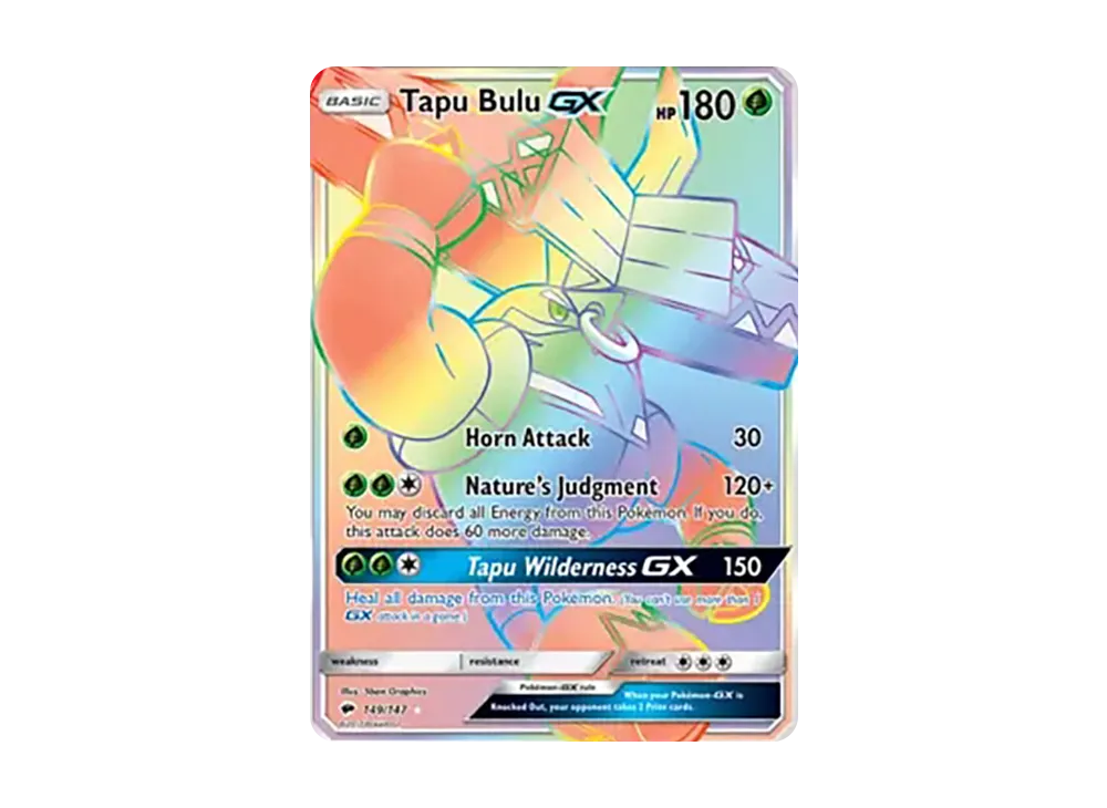 Tapu Bulu GX RR [149/147](Sun & Moon "Burning Shadows")
