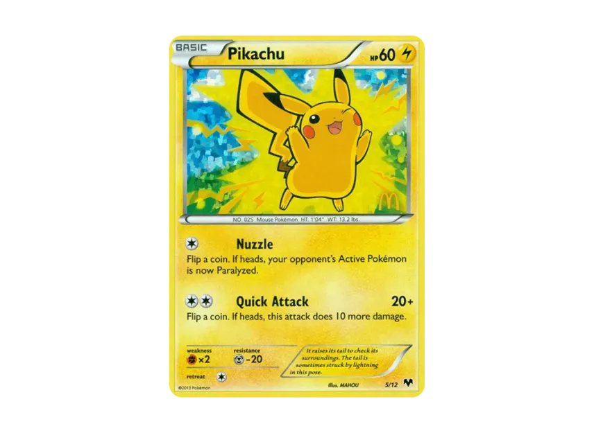 mcdonald's pokemon cards pikachu holo - PSA 10 The item may be similar but not exactly the same as the image (e.g PSA 9 MINT PIKACHU HOLO