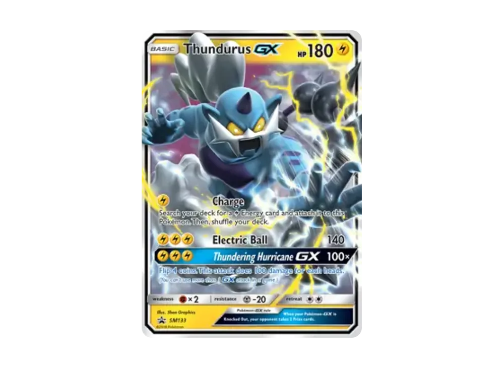 龍捲雲GX P [SM133]【英文版】(太陽&月亮「宣傳卡」)