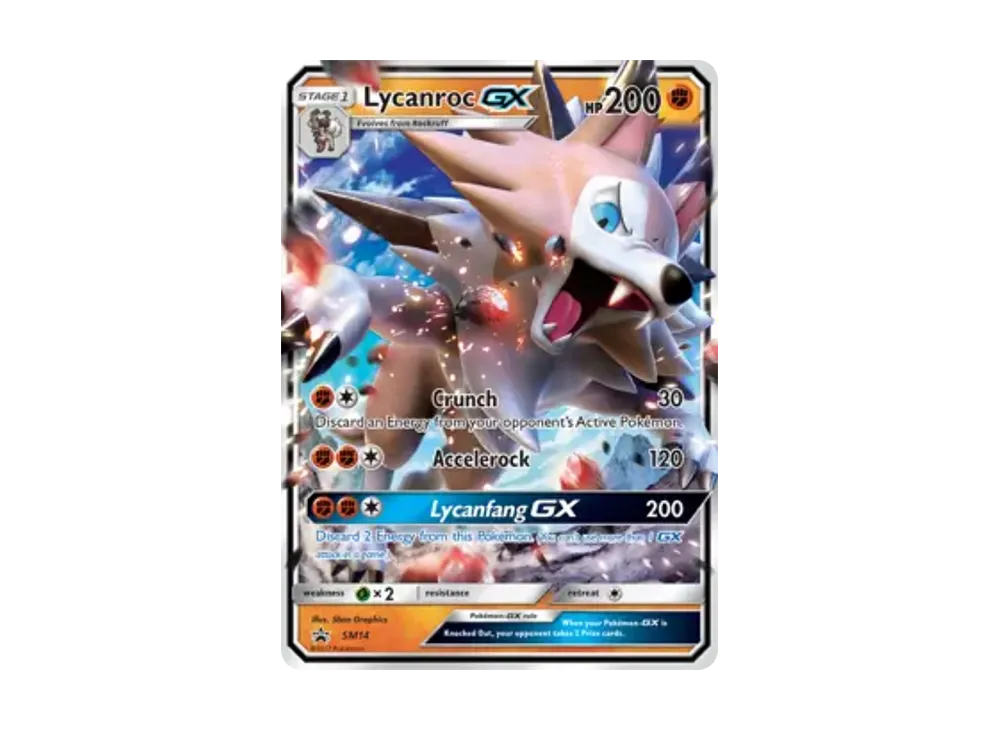 鬃岩狼人GX P [SM14]【英文版】(太陽&月亮「宣傳卡」)