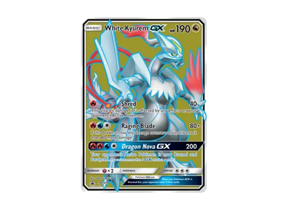 白酋雷姆GX P [SM141]【英文版】(太陽&月亮「宣傳卡」)