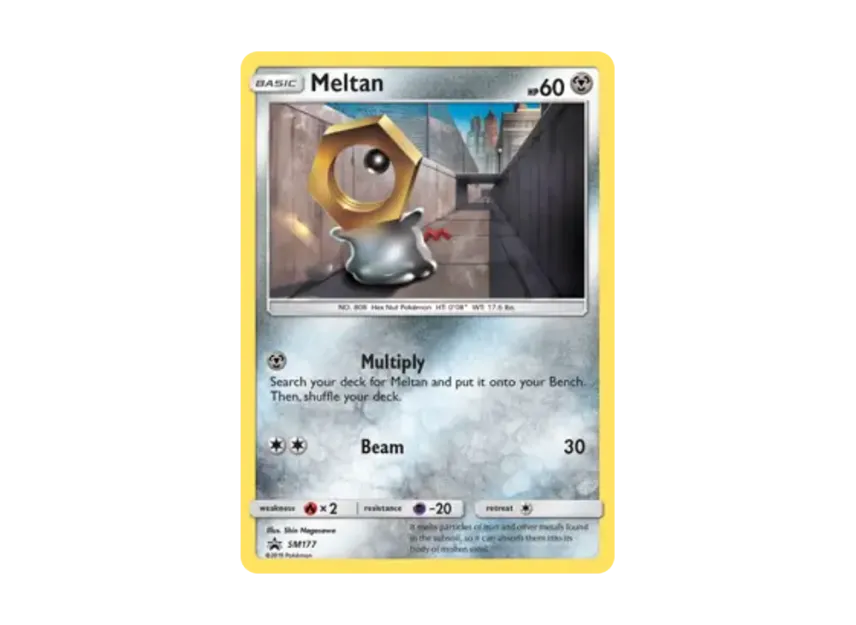Meltan P SM177 Sun Moon Promotional Card SNKRDUNK meltan-p-sm177-sun-moon-promotional-card-snkrdunk