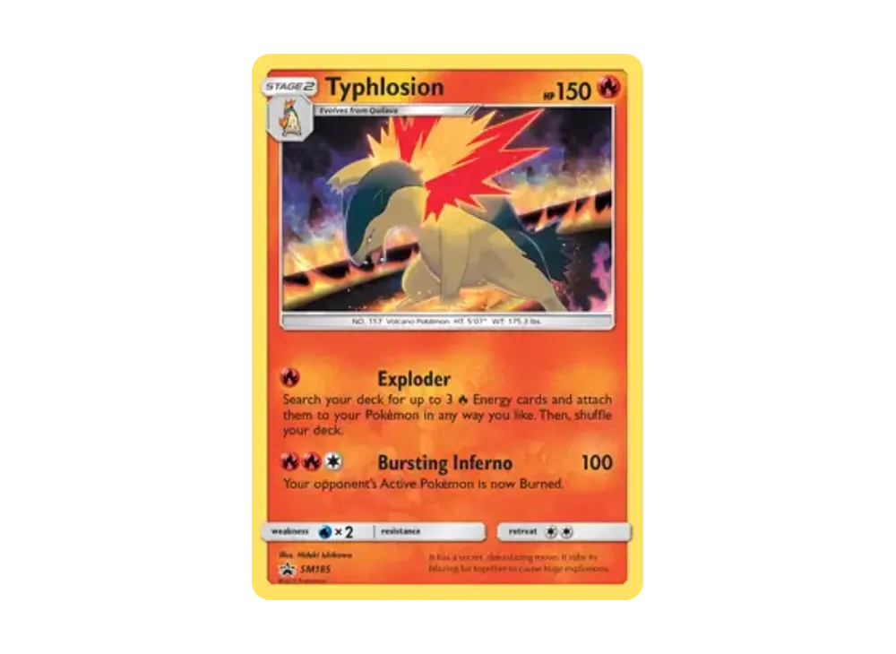 mj holding company pokemon cards legit Buy Typhlosion main image 1