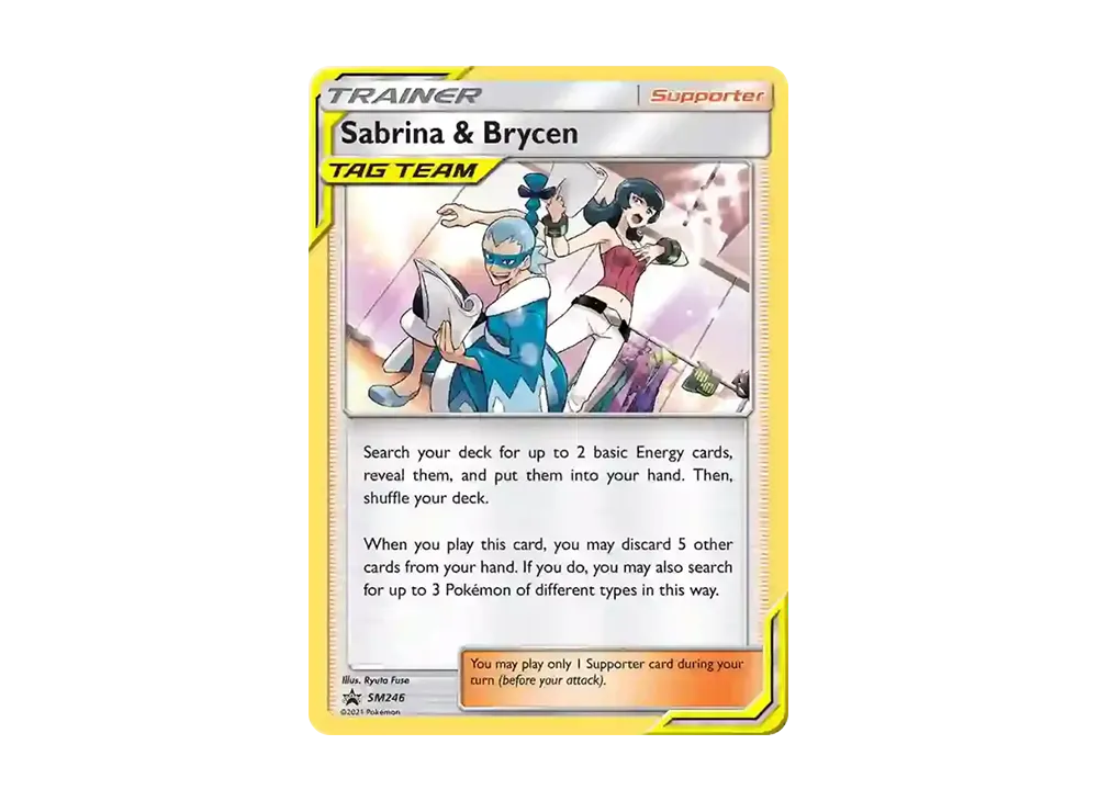 ナツメ & ハチク P [SM246]【英文版】(太陽&月亮「宣傳卡」)