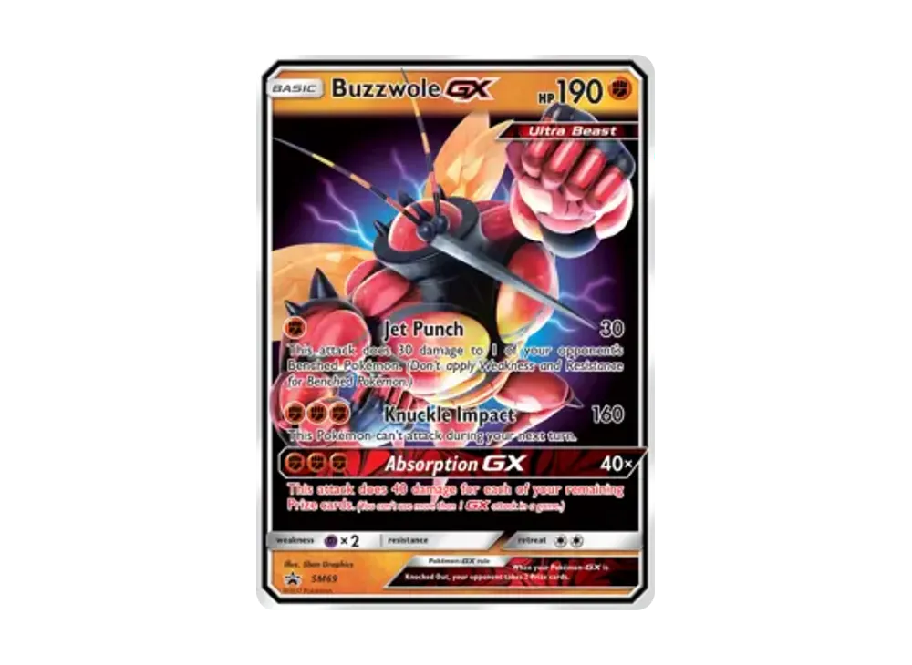 buzzwole gx pokemon card price Buzzwole GX Full Art - 104/111 - Crimson Invasion