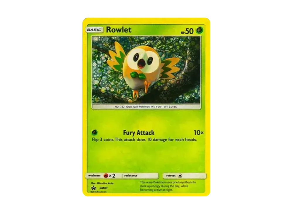 Rowlet P [SM01](Sun & Moon "Promotional Card")