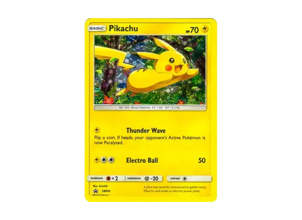 Pikachu P [SM04](Sun & Moon "Promotional Card")