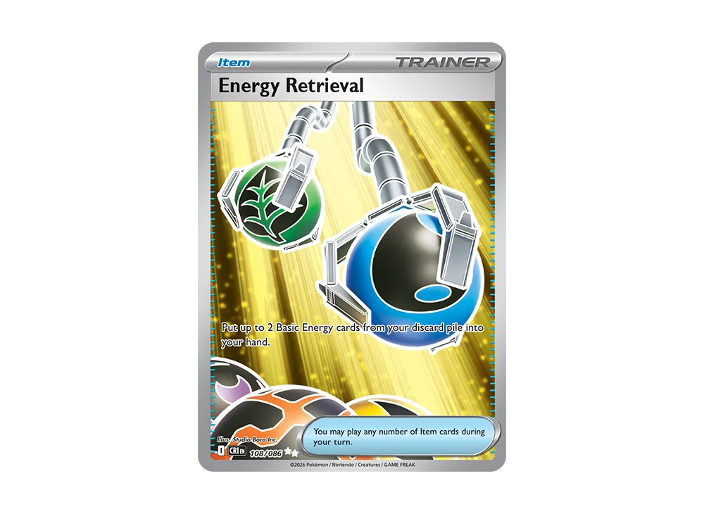 Energy Retrieval UR [CRI EN 108/086][EN](Mega Evolution "Chaos Rising Booster Display Box")