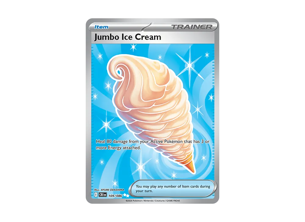 Jumbo Ice Cream UR [CRI EN 109/086][EN](Mega Evolution "Chaos Rising Booster Display Box")
