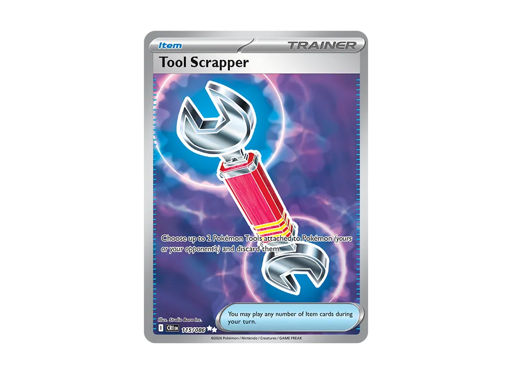 Tool Scrapper UR [CRI EN 115/086][EN](Mega Evolution "Chaos Rising Booster Display Box")
