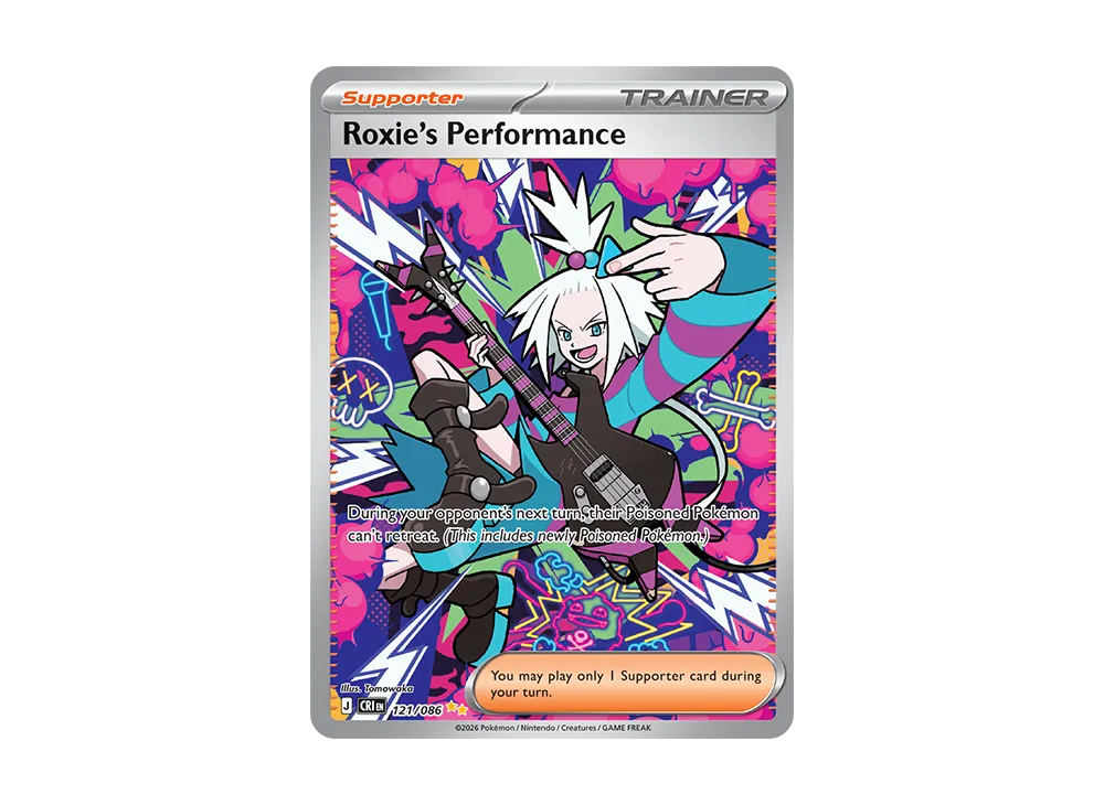 Roxie's Performance SIR [CRI EN 121/086][EN](Mega Evolution "Chaos Rising Booster Display Box")